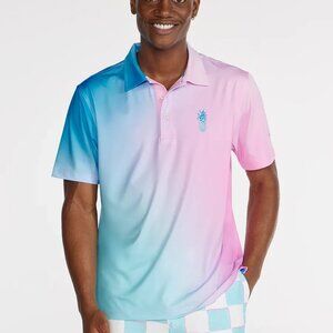 Chubbies Greatient Blue & Pink Polo - Size S